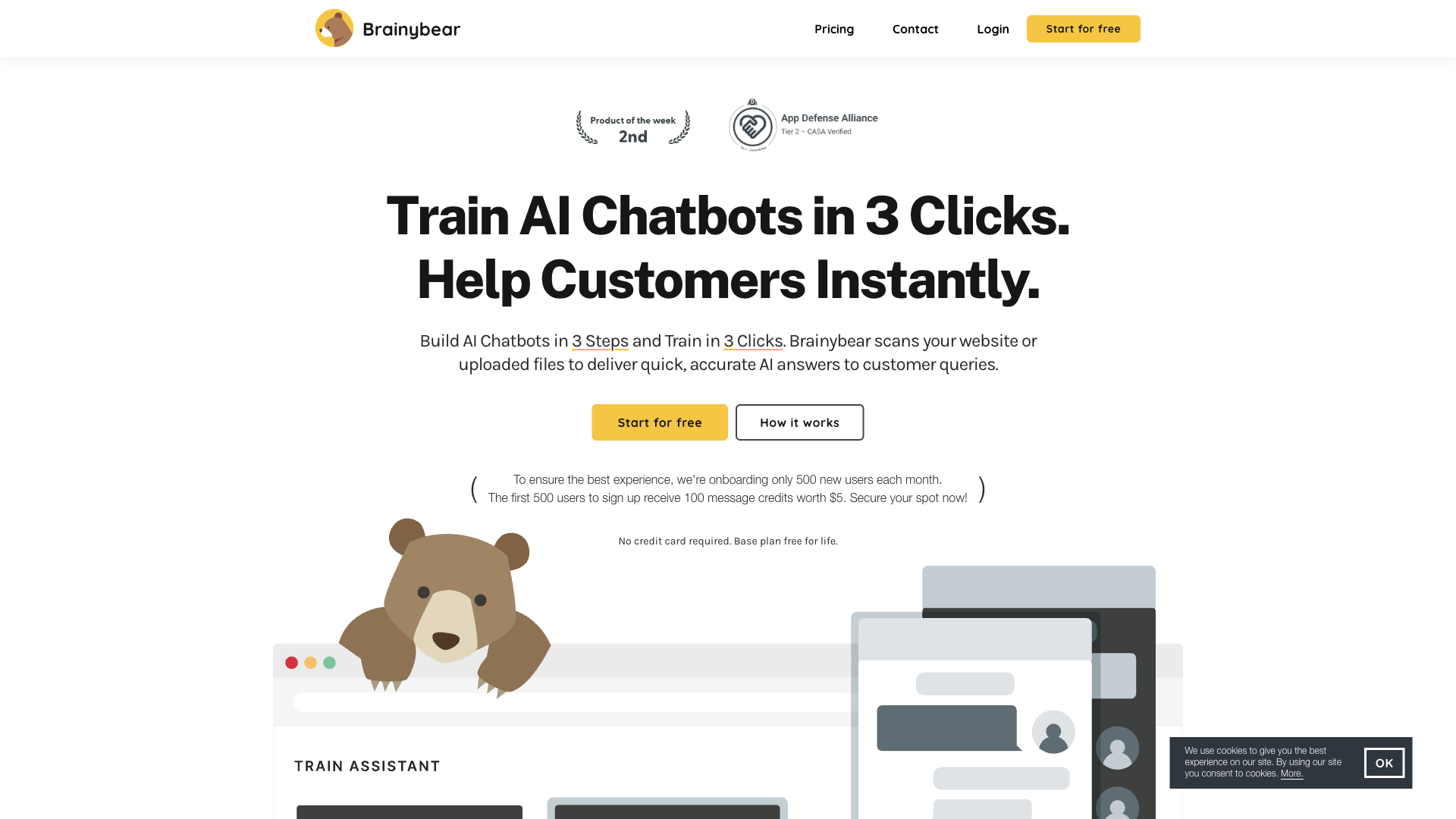 Brainybear.ai Website