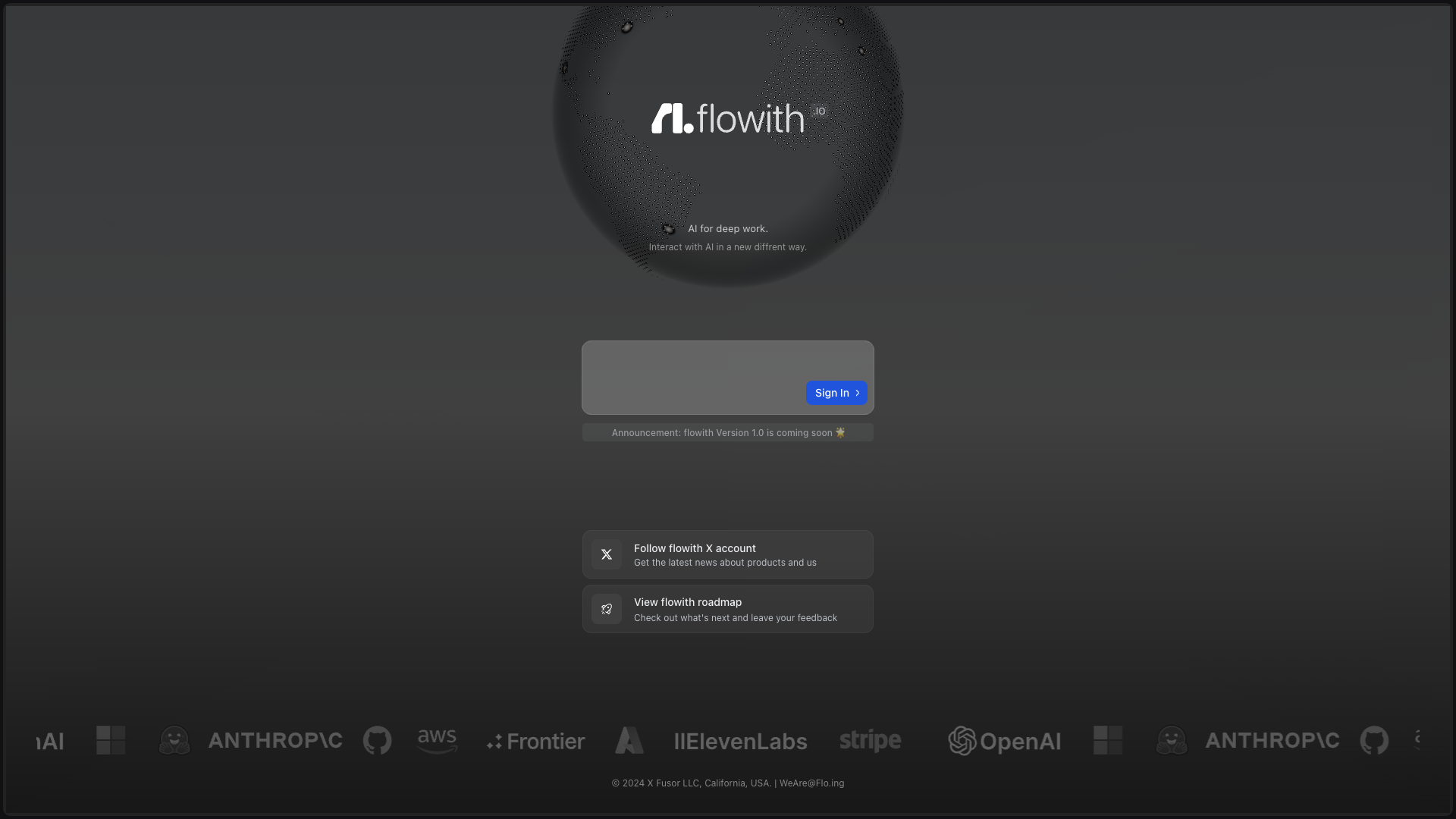 Flowith Website