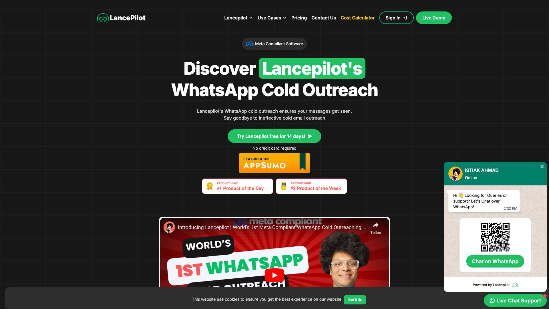 Lancepilot Website