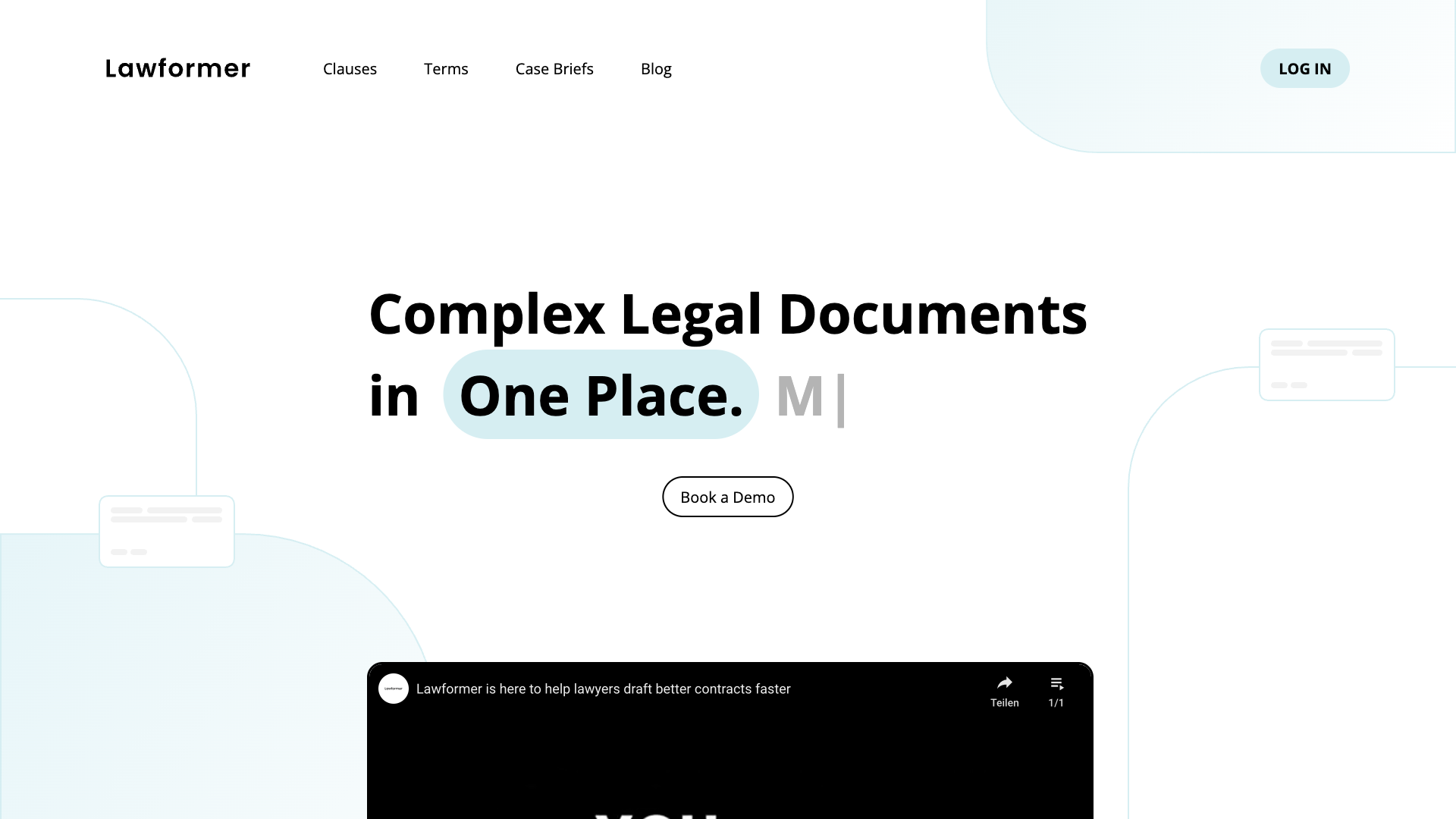 Lawformer AI Website