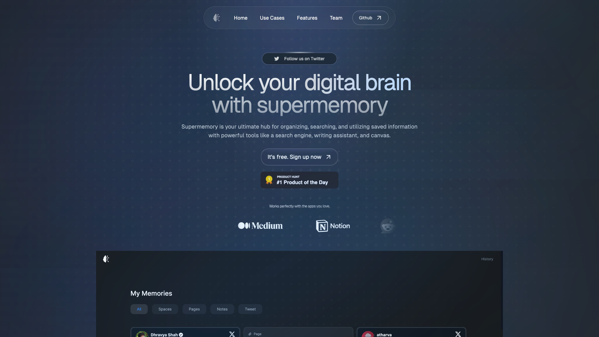 Supermemory Website